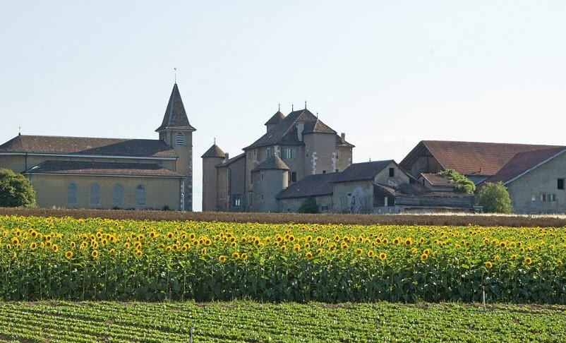 Church Compesières, Switzerland